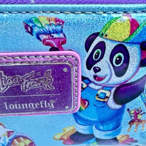 Lisa Frank New Design Holographic Wallet - Picture 7 of 13